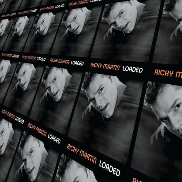 Album cover art for "Loaded" by Ricky Martin