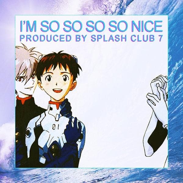 Album cover art for "I'M SO SO SO SO NICE" by $WAGGOT