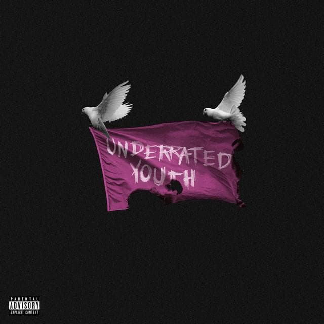 Album cover art for "hope for the underrated youth" by YUNGBLUD