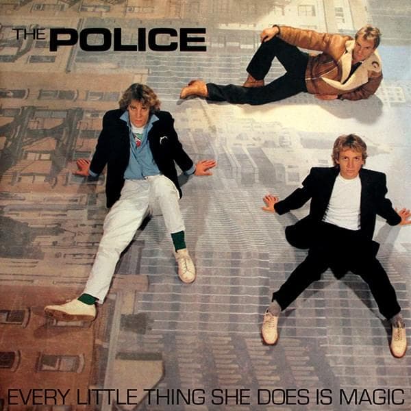 Album cover art for "Every Little Thing She Does Is Magic" by The Police