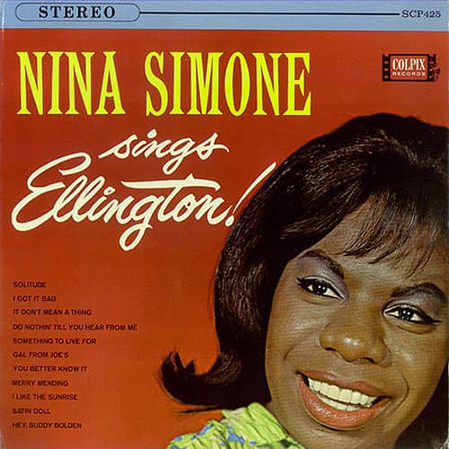 Album cover art for "Solitude" by Nina Simone