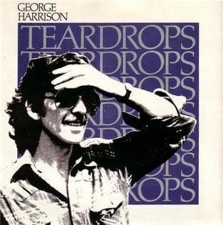 Album cover art for "Teardrops" by George Harrison
