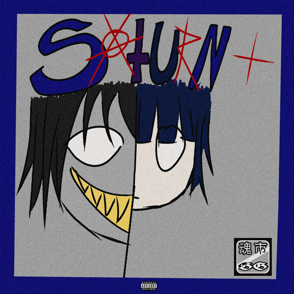 Album cover art for "SATURN+" by 2ooDark