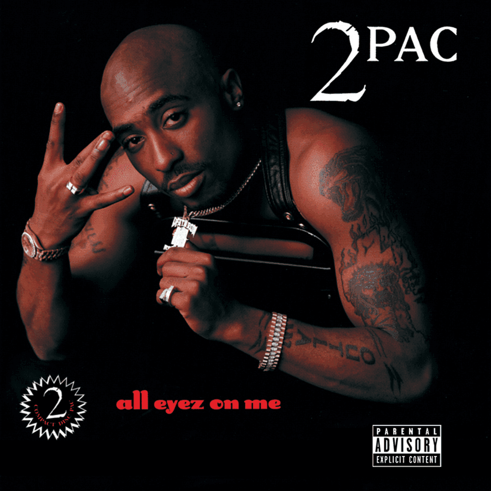Album cover art for "All About U" by 2Pac & Hussein Fatal & Yaki Kadafi & Nate Dogg & Snoop Dogg & Dru Down