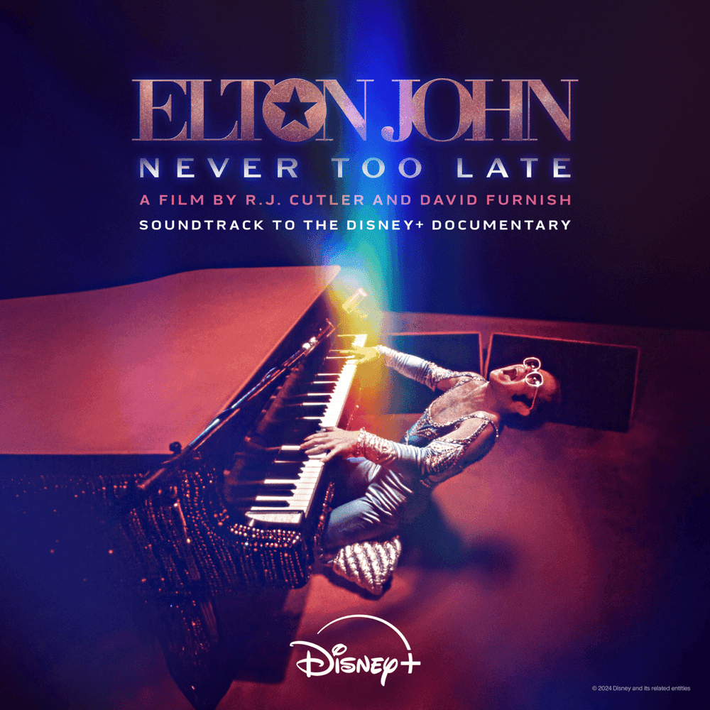 Never Too Late: Soundtrack To The Disney+ Documentary cover artwork - Click to view larger Cover image for Never Too Late: Soundtrack To The Disney+ Documentary