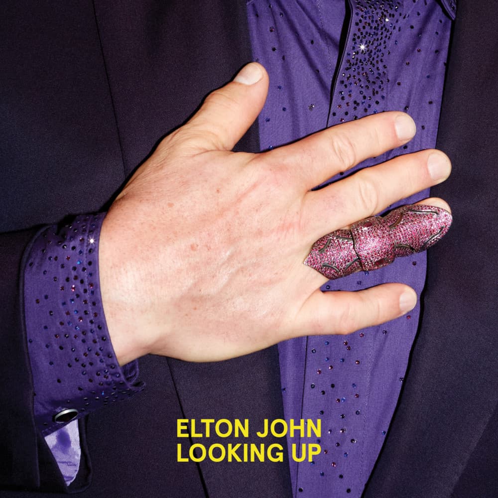 Album cover art for "Looking Up" by Elton John