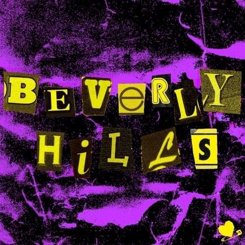 Album cover art for "Beverly Hills" by TRAMP STAMPS