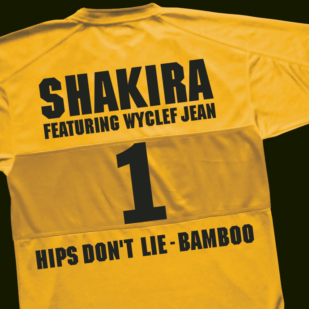 Album cover art for "Hips Don't Lie - Bamboo (2006 FIFA World Cup Mix)" by Shakira & Wyclef Jean