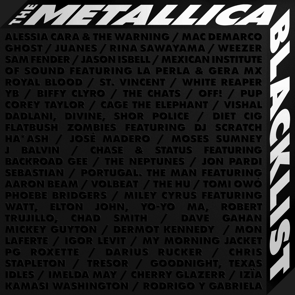 The Metallica Blacklist cover artwork - Click to view larger Cover image for The Metallica Blacklist