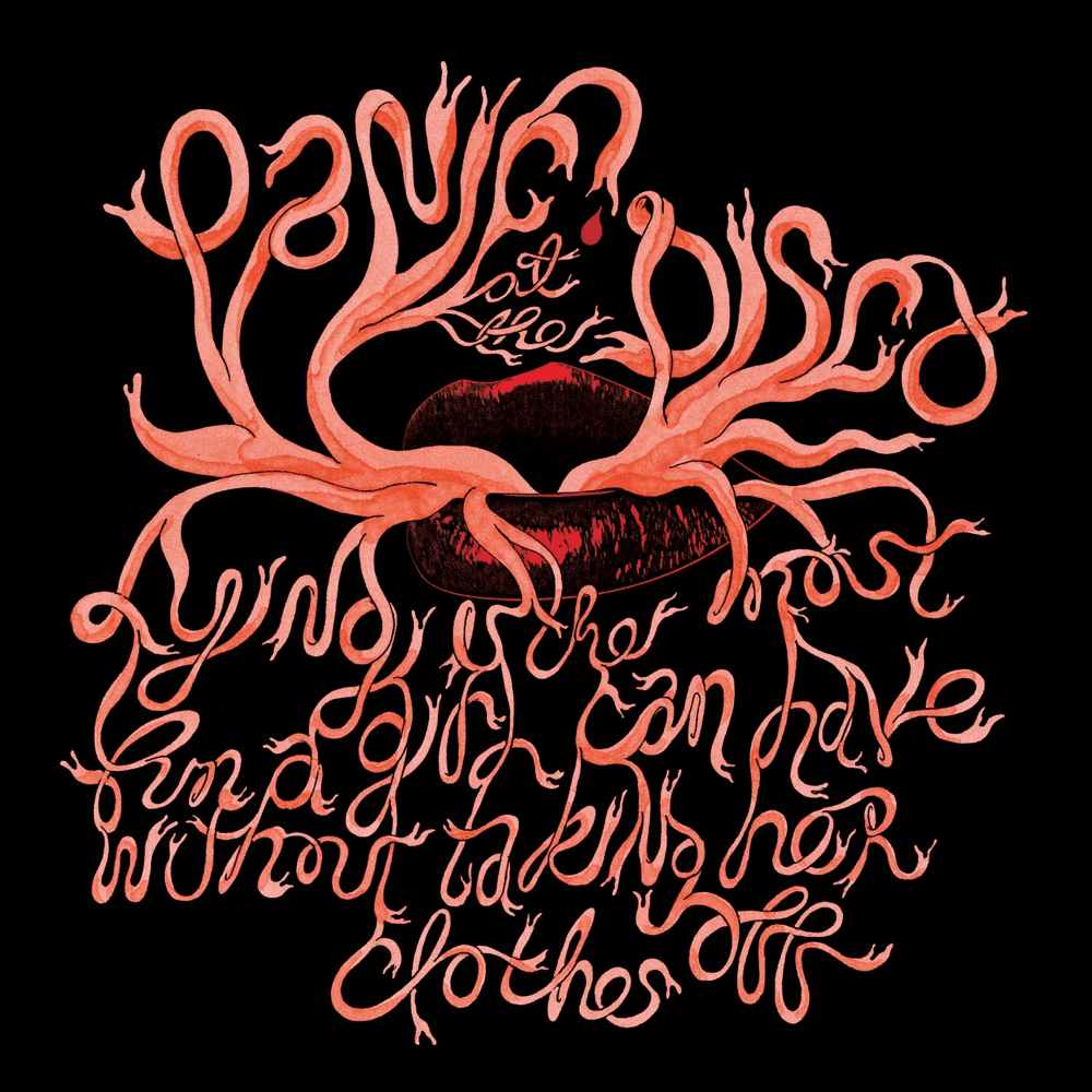 Album cover art for "Lying Is the Most Fun a Girl Can Have Without Taking Her Clothes Off" by Panic! at the Disco