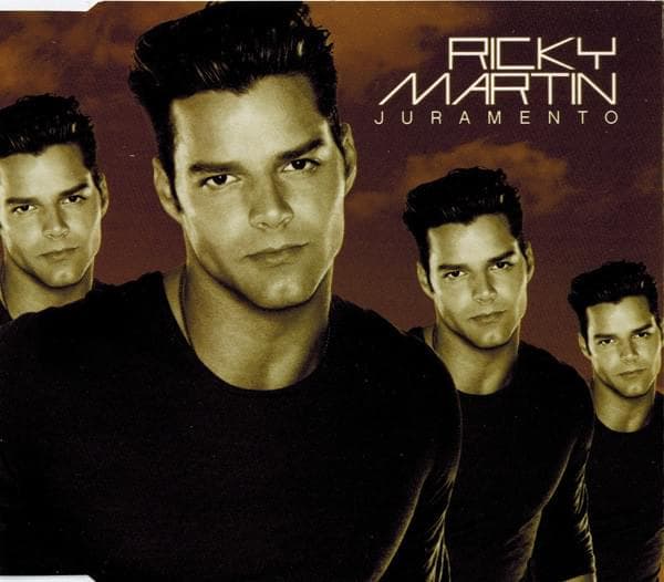 Album cover art for "Juramento" by Ricky Martin