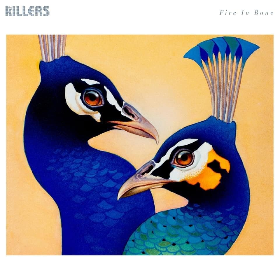 Album cover art for "Fire In Bone" by The Killers