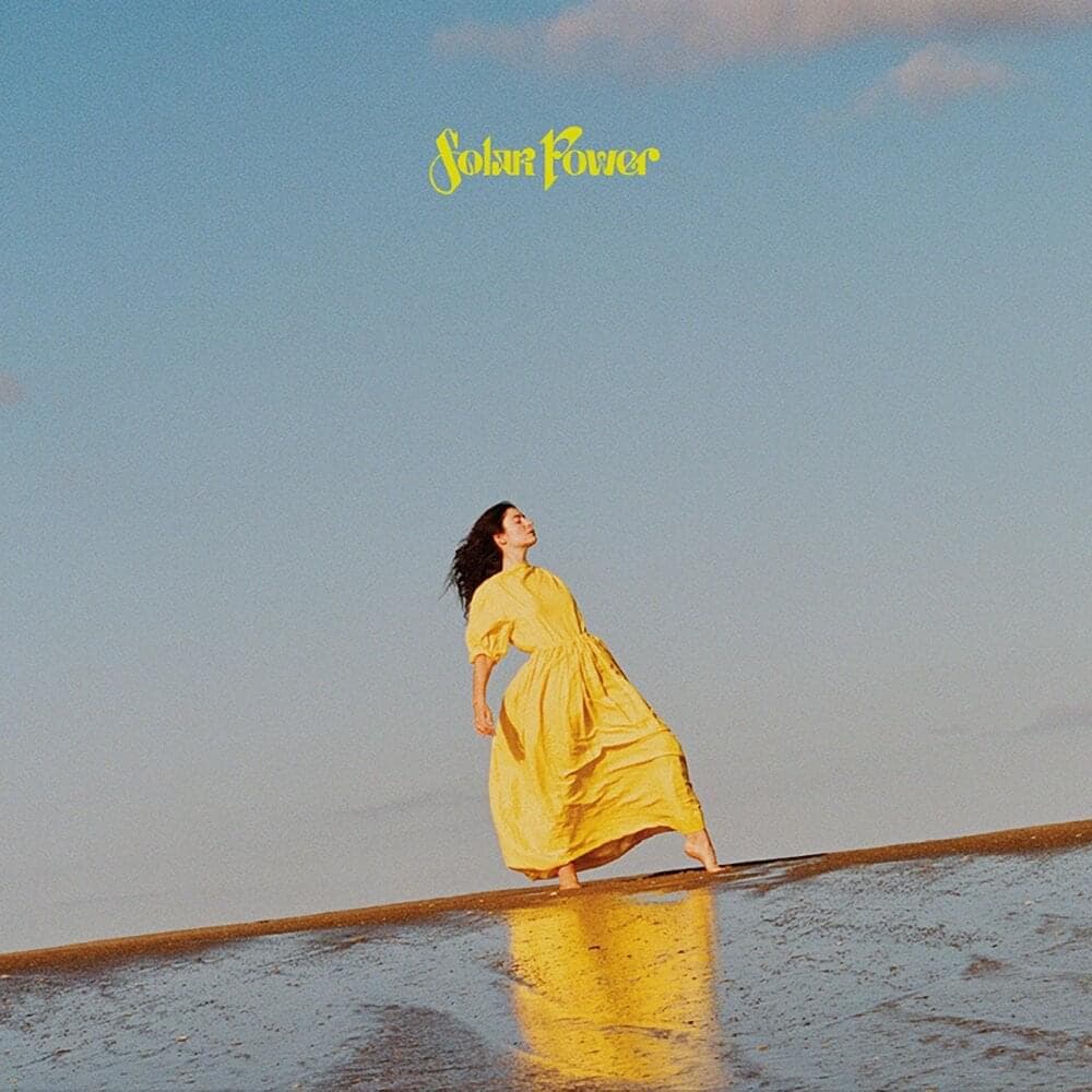 Album cover art for "Hold No Grudge" by Lorde