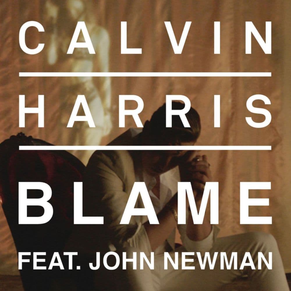 Album cover art for "Blame" by Calvin Harris & John Newman