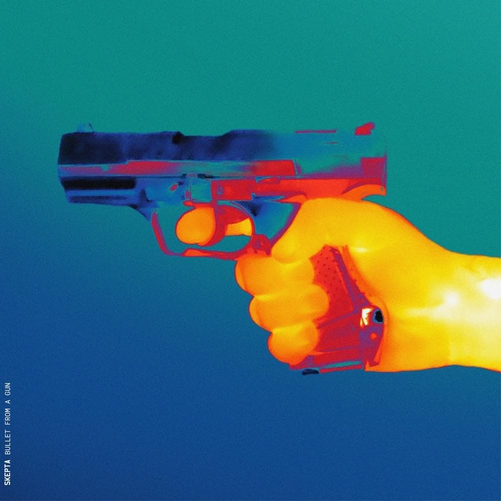 Album cover art for "Bullet from a Gun" by Skepta