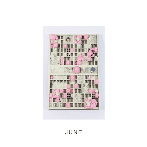 Album cover art for "June" by IDLES