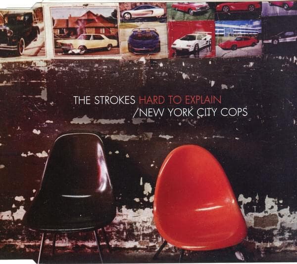 Album cover art for "New York City Cops" by The Strokes