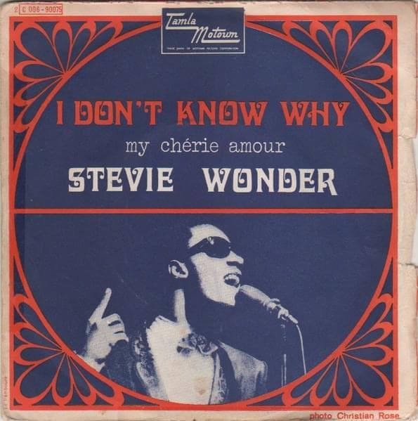 Album cover art for "I Don't Know Why" by Stevie Wonder