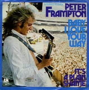 Album cover art for "Baby, I Love Your Way" by Peter Frampton