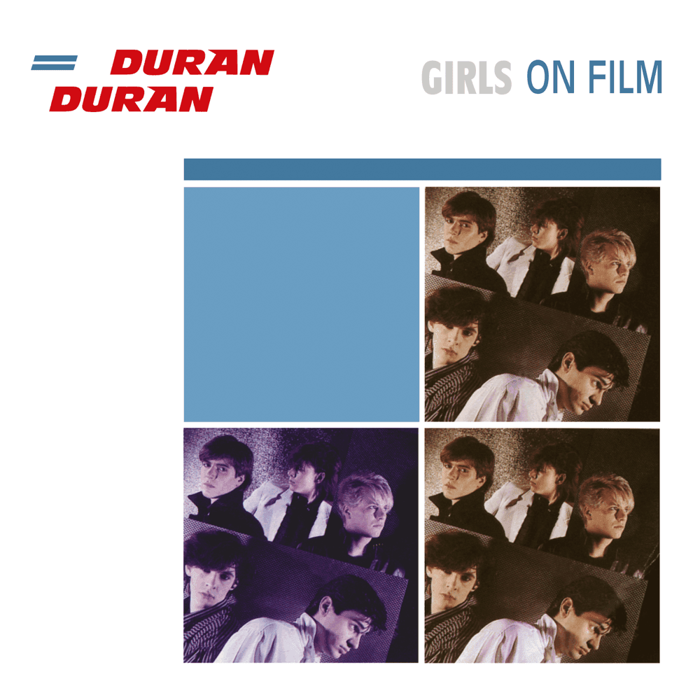 Album cover art for "Girls on Film" by Duran Duran