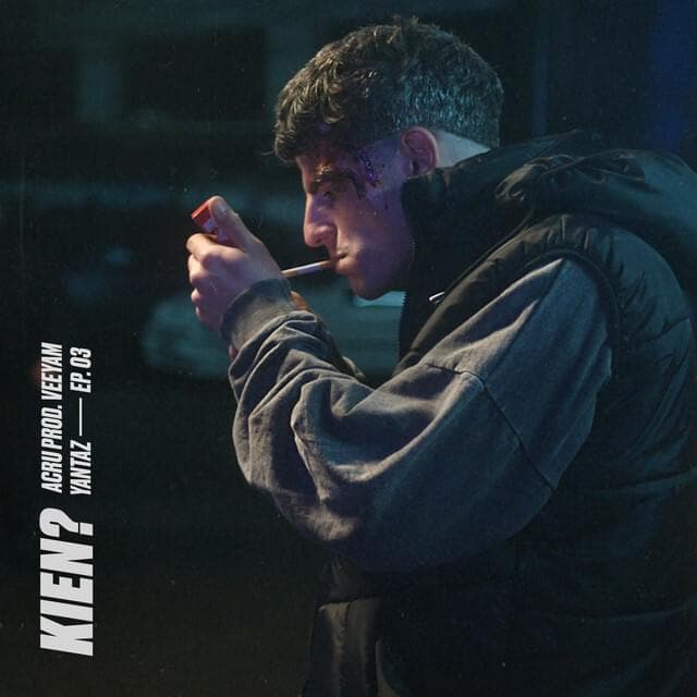 Album cover art for "KIEN?" by Veeyam