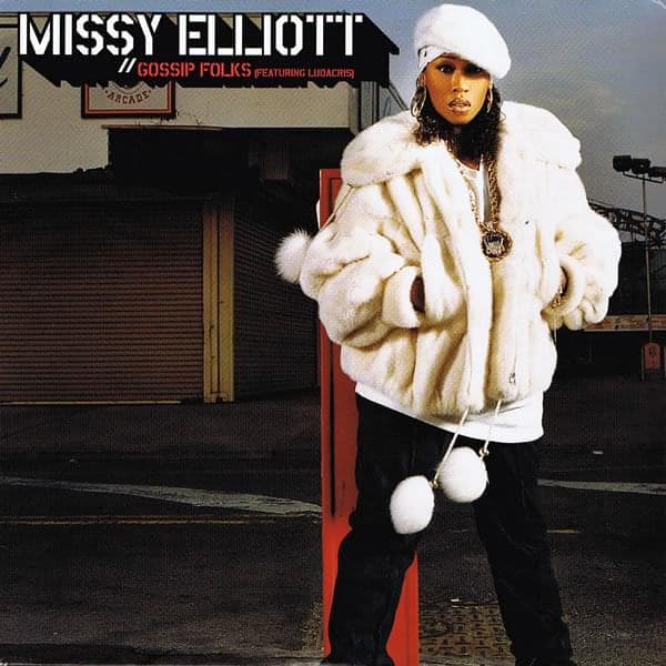 Album cover art for "Gossip Folks" by Missy Elliott & Ludacris