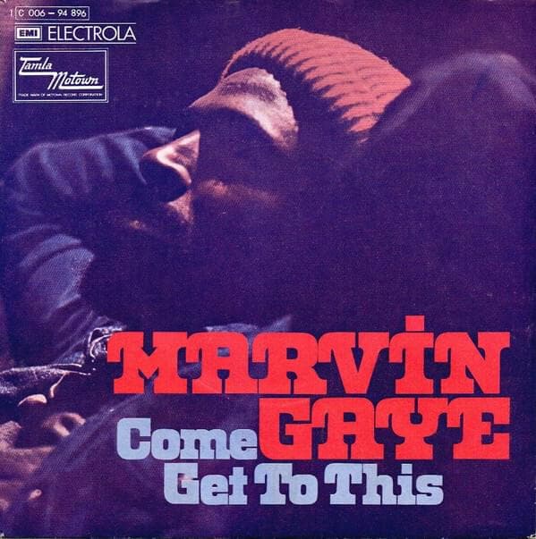 Album cover art for "Come Get to This" by Marvin Gaye