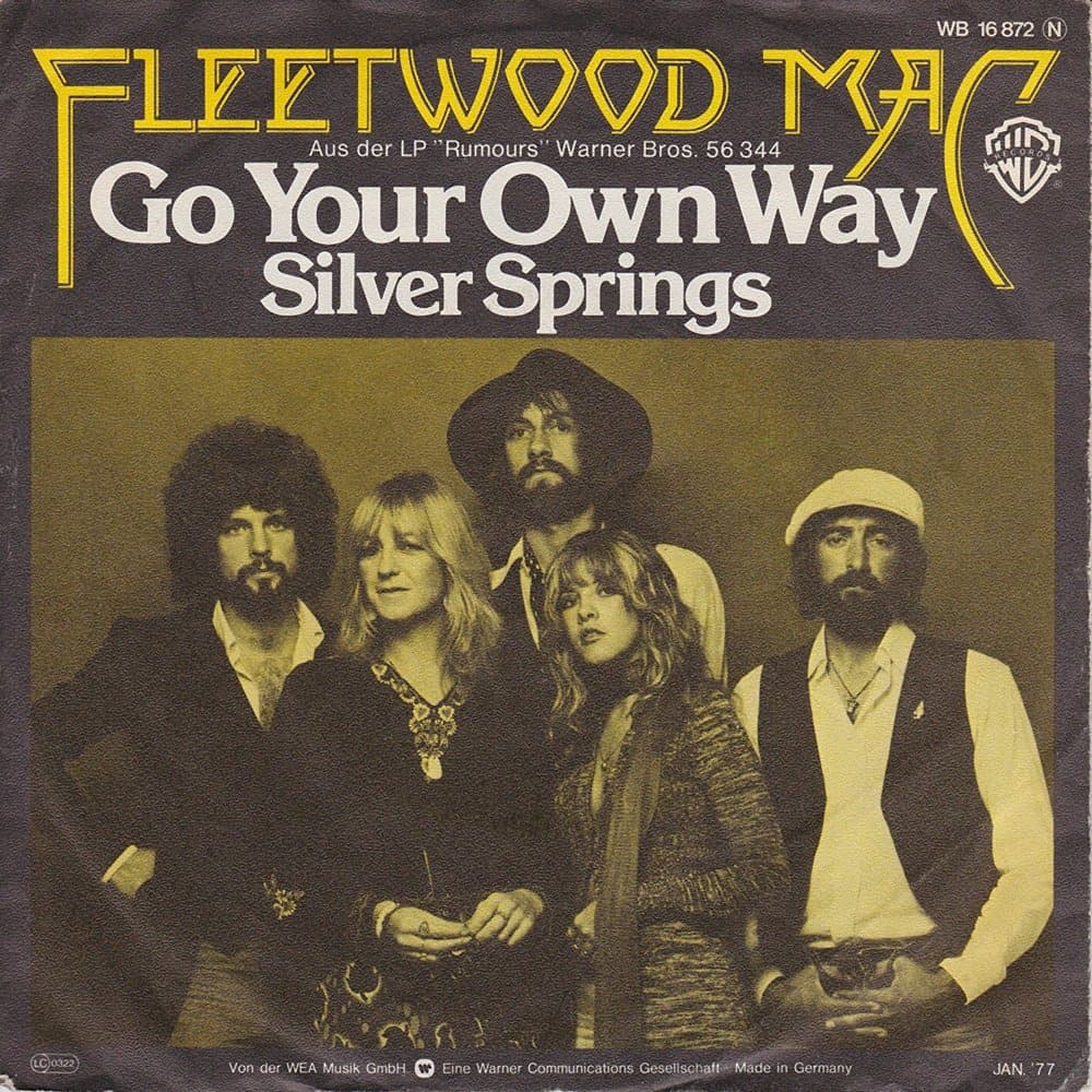 Album cover art for "Silver Springs" by Fleetwood Mac
