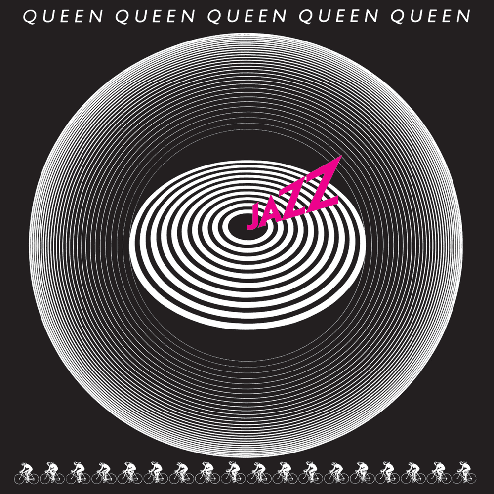 Album cover art for "Let Me Entertain You" by Queen