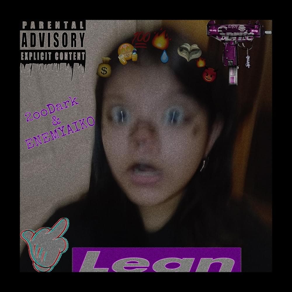 Album cover art for "HOODLUMM MUSIC (OG)" by 2ooDark & ENEMYAIKO