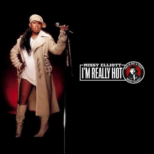 Album cover art for "I'm Really Hot" by Missy Elliott