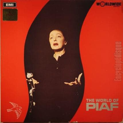Album cover art for "Traqué" by Édith Piaf