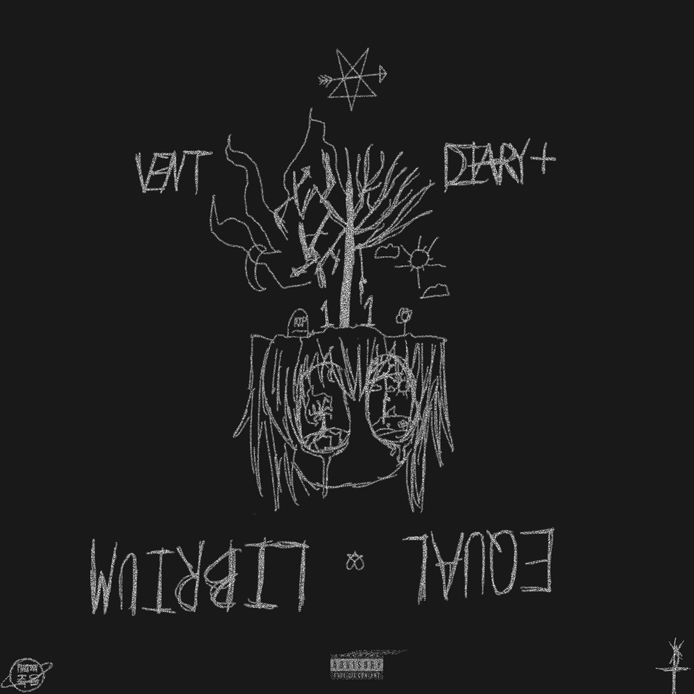 Vent diary + cover artwork - Click to view larger Cover image for Vent diary +