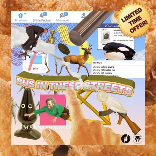 Album cover art for "Bus in These Streets" by Thundercat