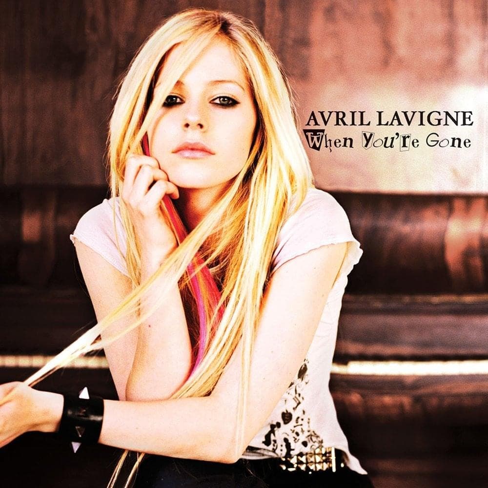 Album cover art for "When You're Gone" by Avril Lavigne