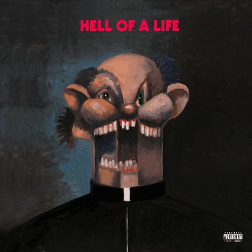 Album cover art for "Hell of a Life" by Kanye West