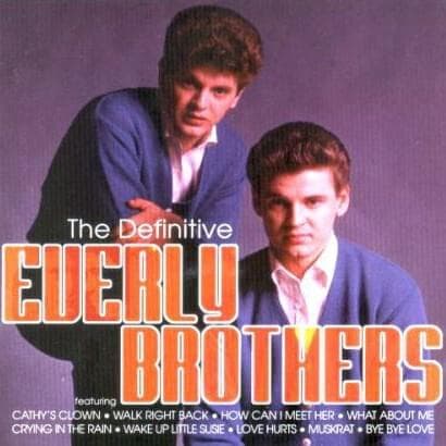 The Definitive Everly Brothers cover artwork - Click to view larger Cover image for The Definitive Everly Brothers