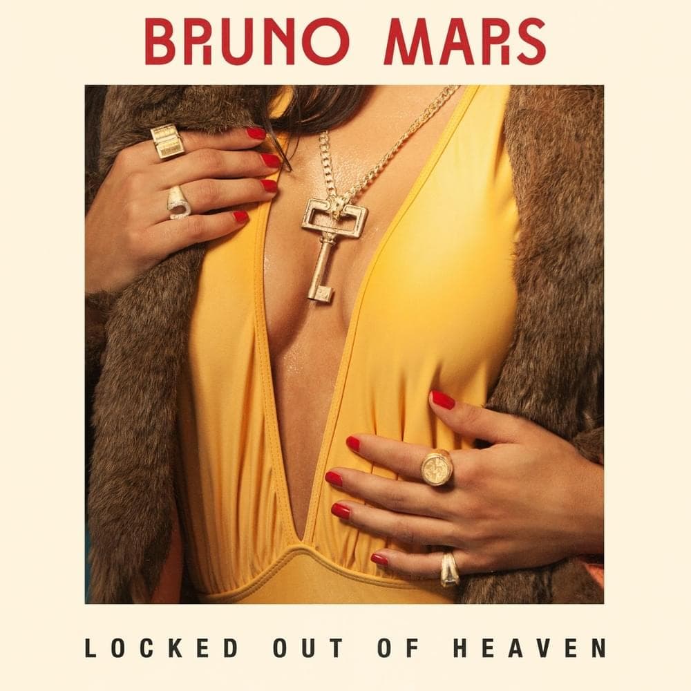 Album cover art for "Locked Out of Heaven" by Bruno Mars