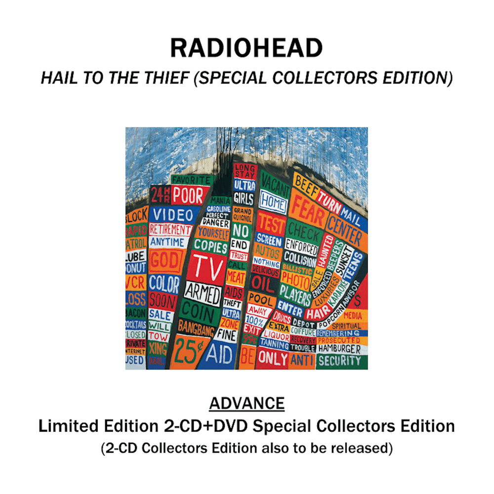 Hail to the Thief (Collector’s Edition) cover artwork - Click to view larger Cover image for Hail to the Thief (Collector’s Edition)