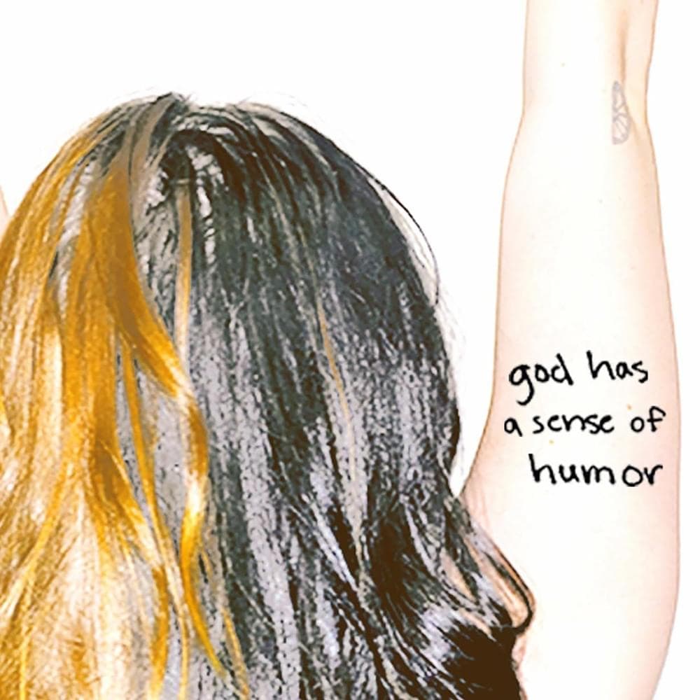 Album cover art for "god has a sense of humor" by GAYLE