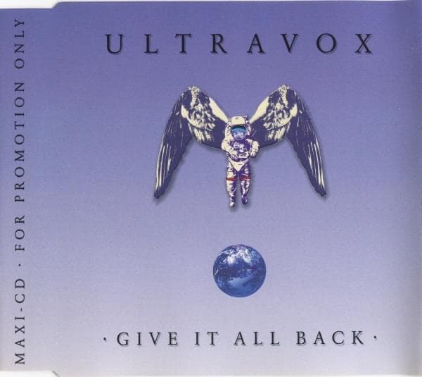 Album cover art for "Give It All Back" by Ultravox