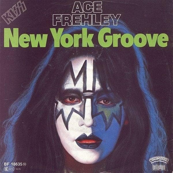 Album cover art for "New York Groove" by KISS