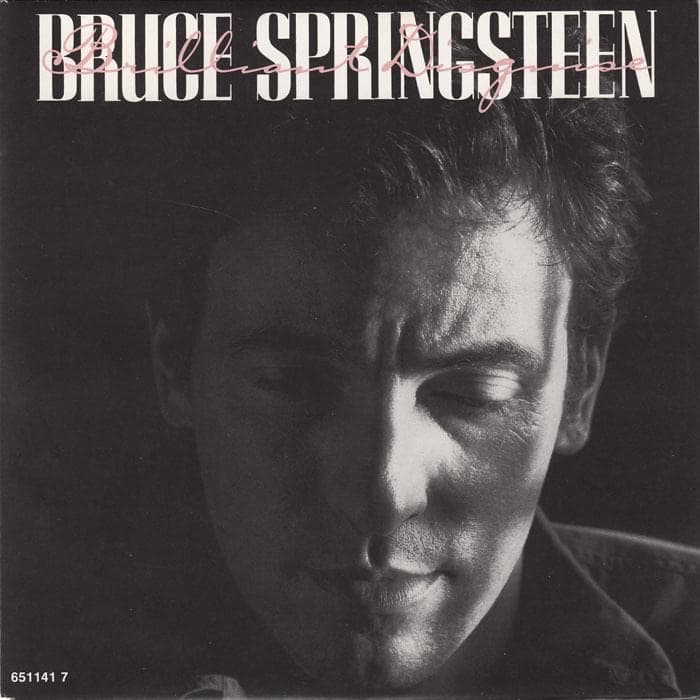 Album cover art for "Brilliant Disguise" by Bruce Springsteen