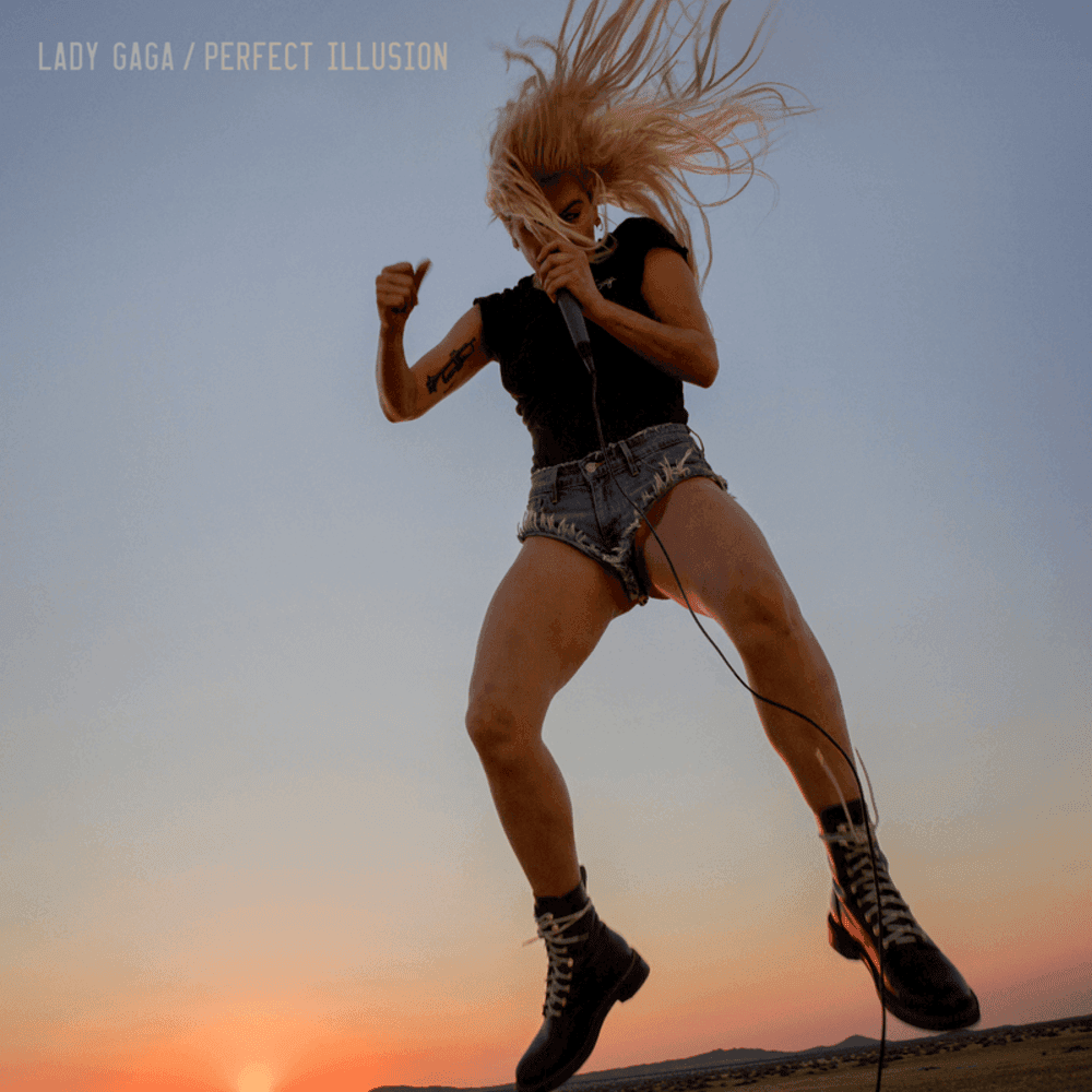 Album cover art for "Perfect Illusion" by Lady Gaga