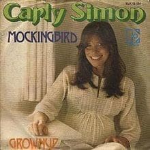 Album cover art for "Mockingbird" by Carly Simon