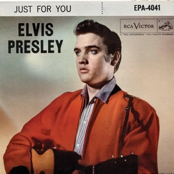 Album cover art for "Is It So Strange" by Elvis Presley