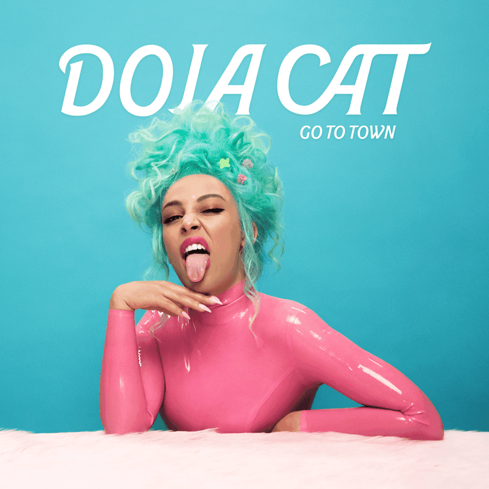Album cover art for "Go To Town" by Doja Cat