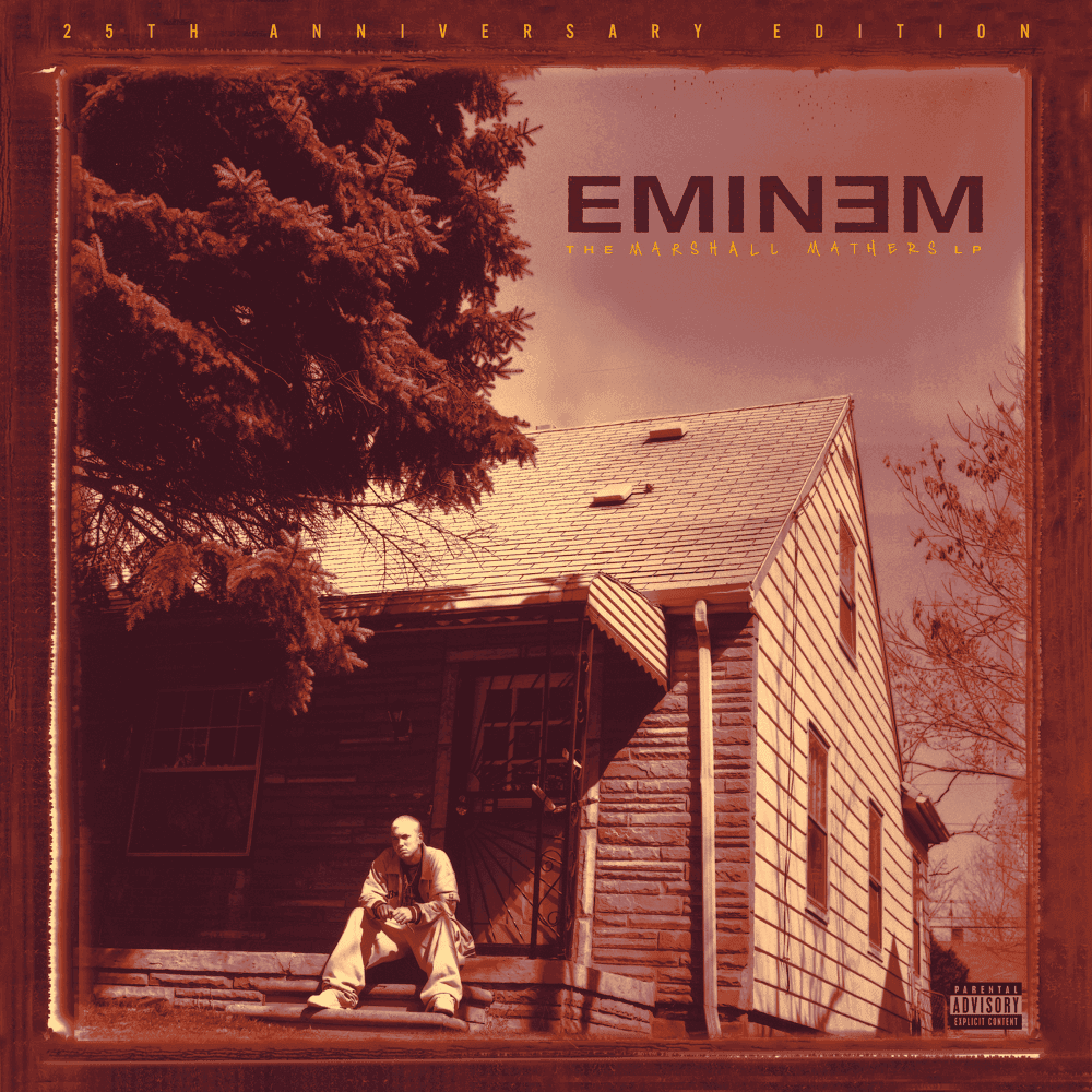 The Marshall Mathers LP: 25th Anniversary Edition cover artwork - Click to view larger Cover image for The Marshall Mathers LP: 25th Anniversary Edition