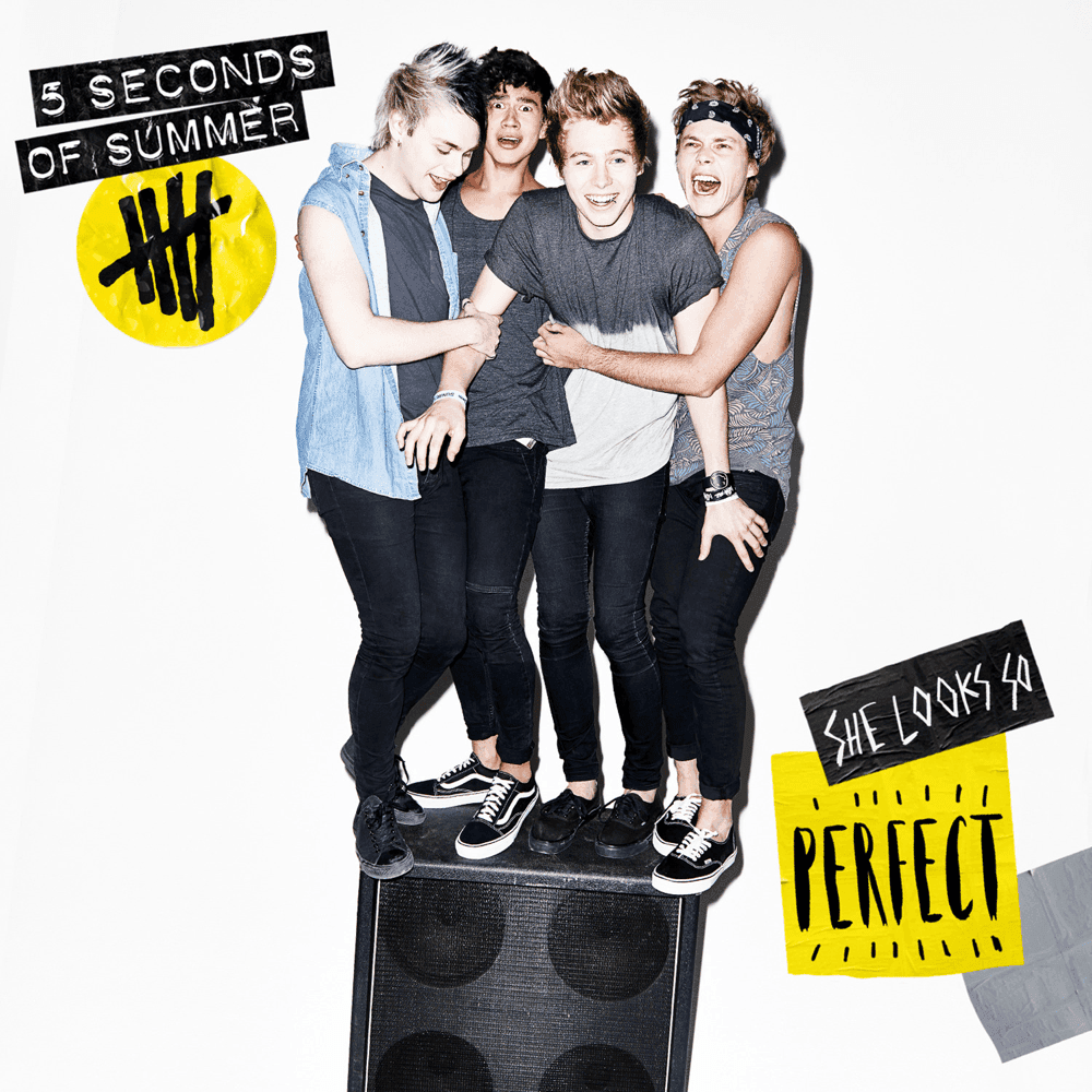 Album cover art for "She Looks So Perfect" by 5 Seconds of Summer