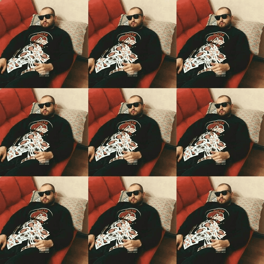 Album cover art for "Kickstarter freestyle" by ЗАМАЙ (ZAMAY)